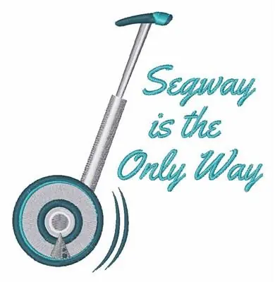 Authentic Segway Embroidery Design