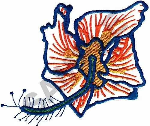 APPLIQUE FLOWER 088 Embroidery Design Direct From Factory