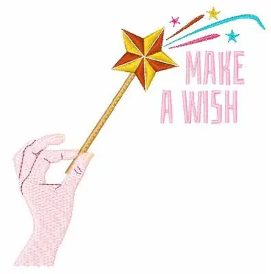 Wholesale Make A Wish Embroidery Design