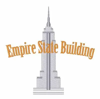 Get Yours Empire State Building Embroidery Design