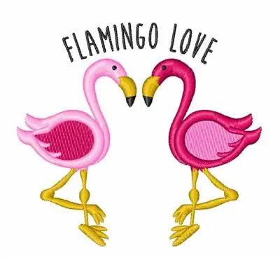 Flamingo Life Embroidery Design Hassle-Free Returns