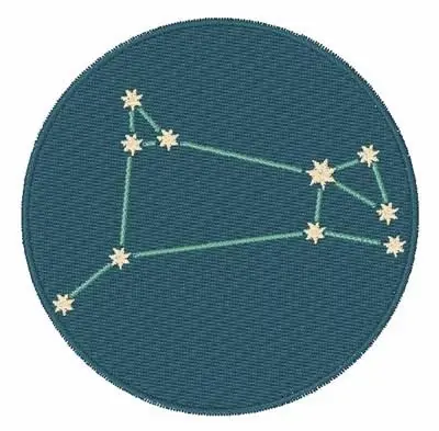 Budget Aries Constellation Embroidery Design