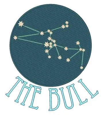 Taurus Constellation Embroidery Design Low Price