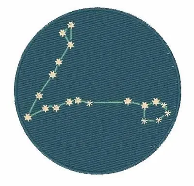Must Have Pisces Constellation Embroidery Design