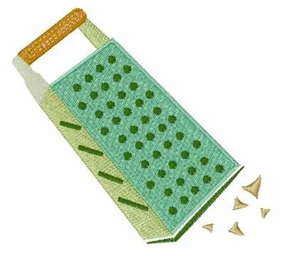 Budget Cheese Grater Embroidery Design