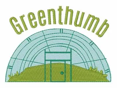 Green Thumb Embroidery Design Trusted Brand