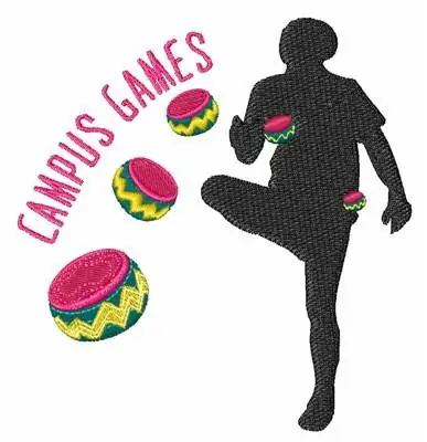 Campus Games Embroidery Design Top Pick
