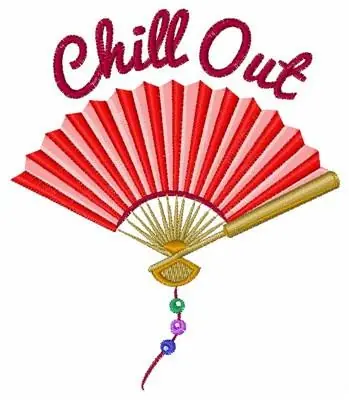 Next Day Delivery Chill Out Embroidery Design