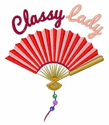 Price Drop Classy Lady Embroidery Design