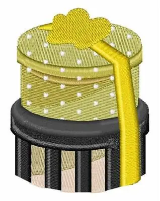 Popular Hat Boxes Embroidery Design