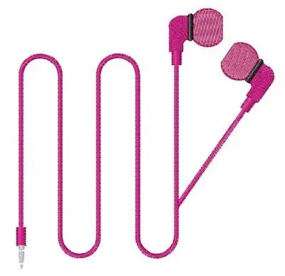 Affordable Ear Buds Embroidery Design