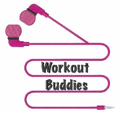 Sale Workout Buddies Embroidery Design