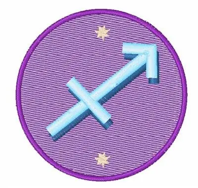 Sagittarius Sign Embroidery Design Exclusive