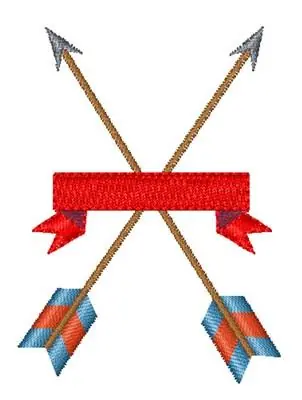 Arrows Banner Embroidery Design Today Only