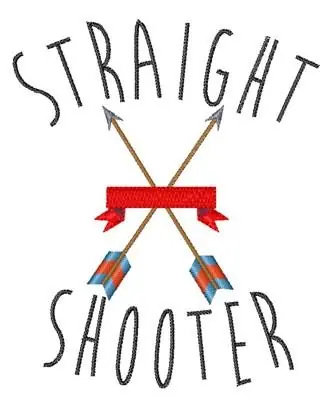 Straight Shooter Embroidery Design Hot Picks