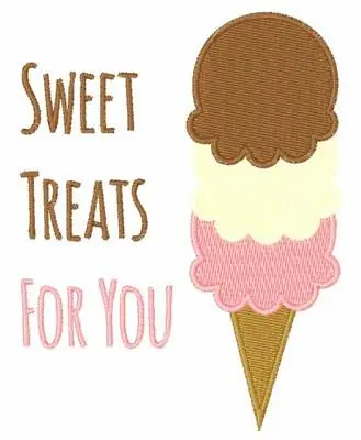 Secure Checkout Sweet Treats Embroidery Design