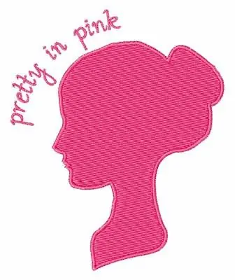 Authentic Pretty In Pink Embroidery Design