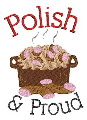 Discount Proud Kielbasa Embroidery Design