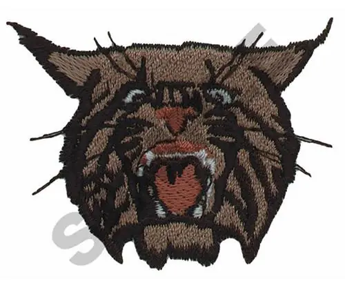 WILDCAT HEAD Embroidery Design Premium