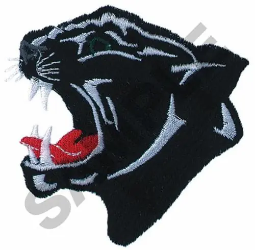Reduced Price COUGAR HEAD PROFILE Embroidery Design