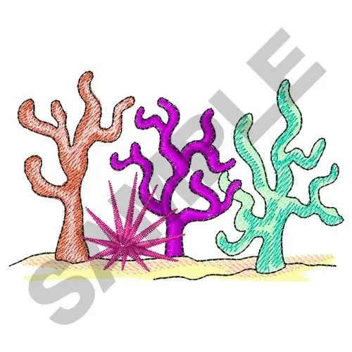 Final Sale Seaweed Embroidery Design