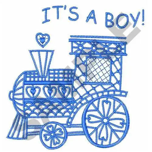 Mega Sale ITS A BOY Embroidery Design