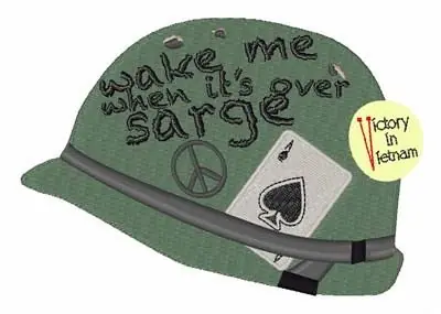 Trusted Brand Its Over Sarge Embroidery Design