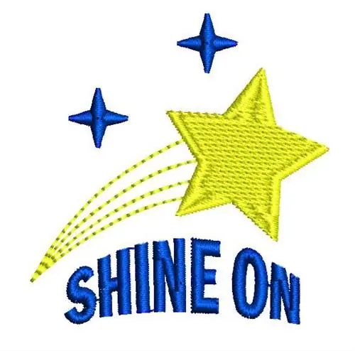 Wholesale SHINE ON Embroidery Design