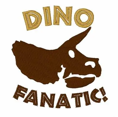 One Day Deal Dino Fanatic Embroidery Design