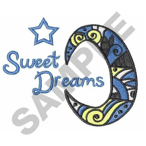 Get Yours SWEET DREAMS Embroidery Design