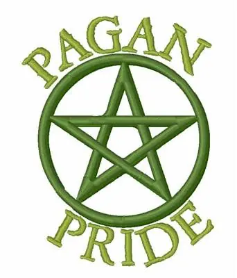 While Supplies Last Pagan Pride Embroidery Design