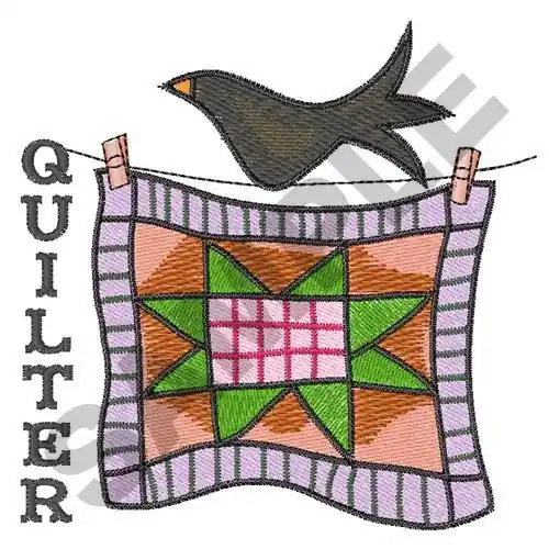 Best Seller QUILTER Embroidery Design