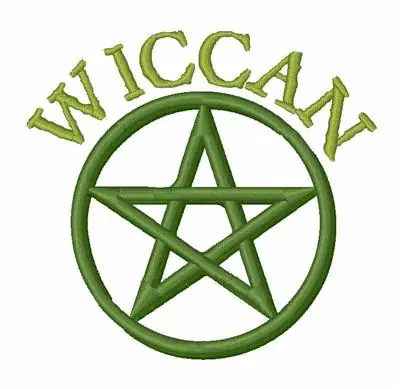 Wiccan Embroidery Design Instant Buy