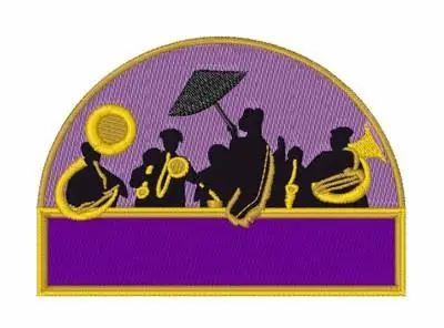Jazz Band Embroidery Design Cheap