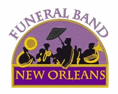 Direct From Manufacturer Funeral Band Embroidery Design