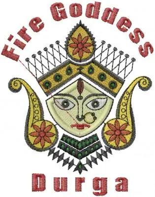 Seasonal Sale Fire Goddess Embroidery Design