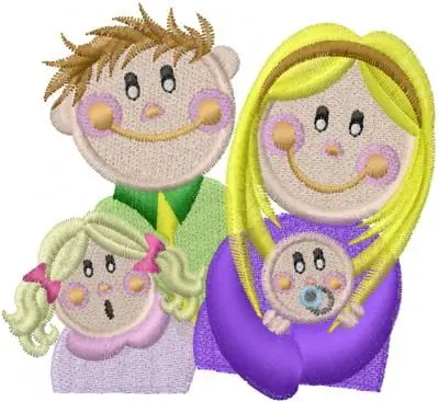 Family Love Embroidery Design Clearance