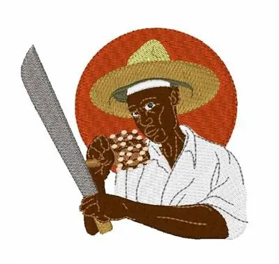 Handmade Makoute Voodoo Dawn Embroidery Design