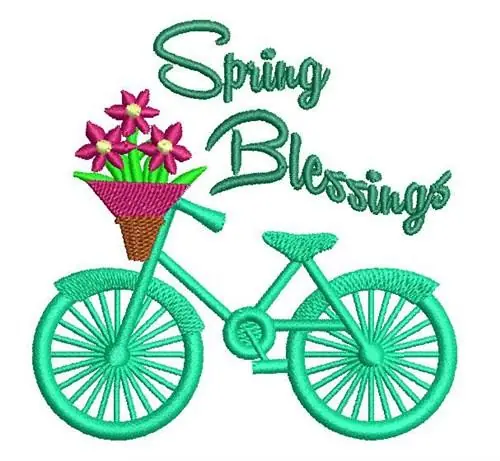 SPRING BLESSINGS Embroidery Design Factory Price