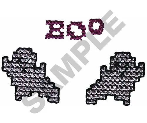 Super Sale CROSS STITCH GHOSTS Embroidery Design