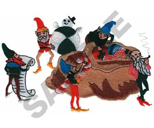 Place Order ELVES Embroidery Design