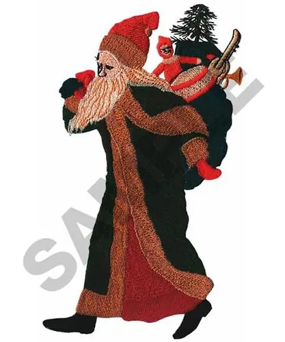 ST. NICHOLAS Embroidery Design Shop Now