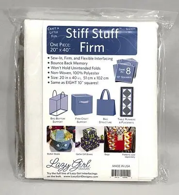 Affordable Stiff Stuff Package 20" x 40"