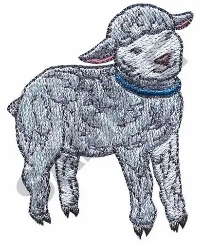 Clearance HOLIDAY LAMB Embroidery Design