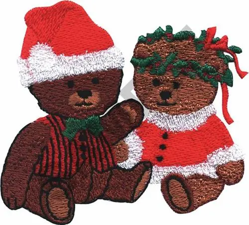 Top Rated CHRISTMAS BEARS Embroidery Design