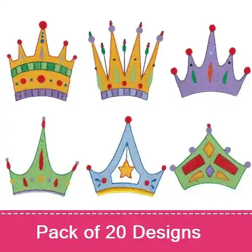 Budget Crowning Glory Embroidery design pack by Bunnycup Embroidery, Embroidery Packs on EmbroideryDesigns.com