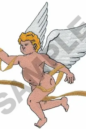 ANGEL LARGE Embroidery Design Seasonal Sale