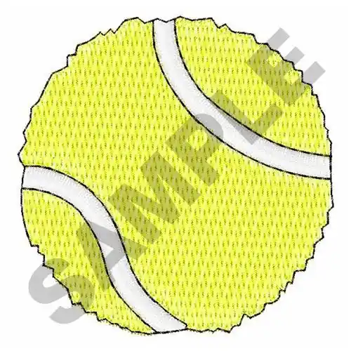 FUZZY TENNIS BALL Embroidery Design Big Sale