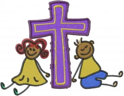 Limited Time Christian Stick Kids Embroidery Design