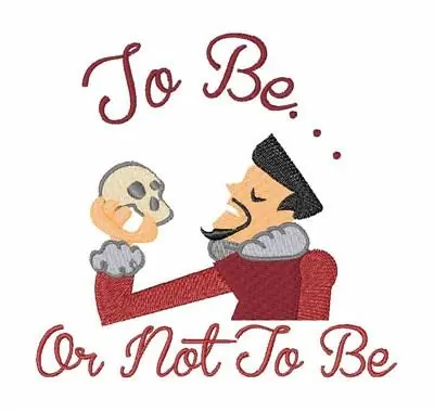 Not To Be Embroidery Design Express Delivery